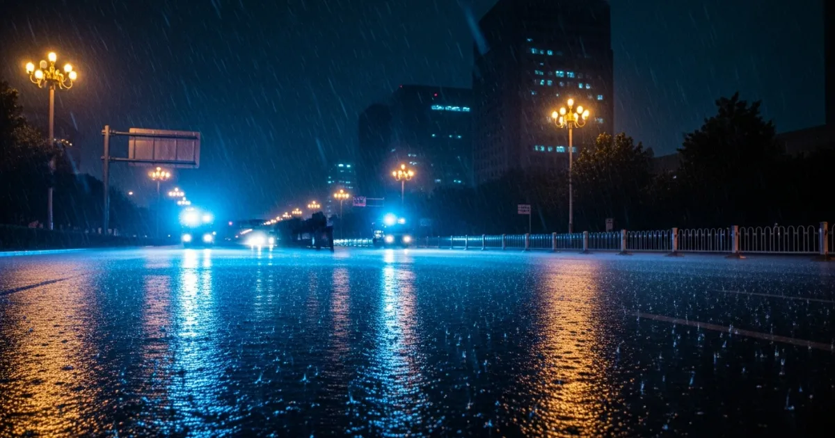 Beijing Activates Level-I Emergency Response Amid Red Alert for Torrential Rain