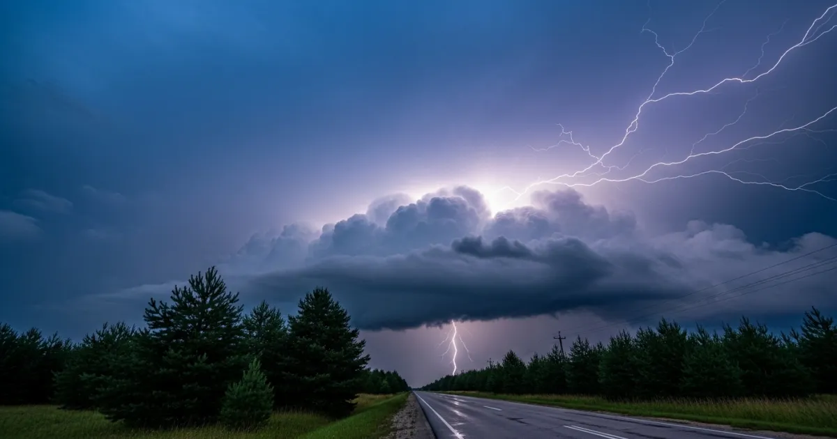 Belarus Issues Nationwide Weather Alert for Thunderstorms and Strong Winds