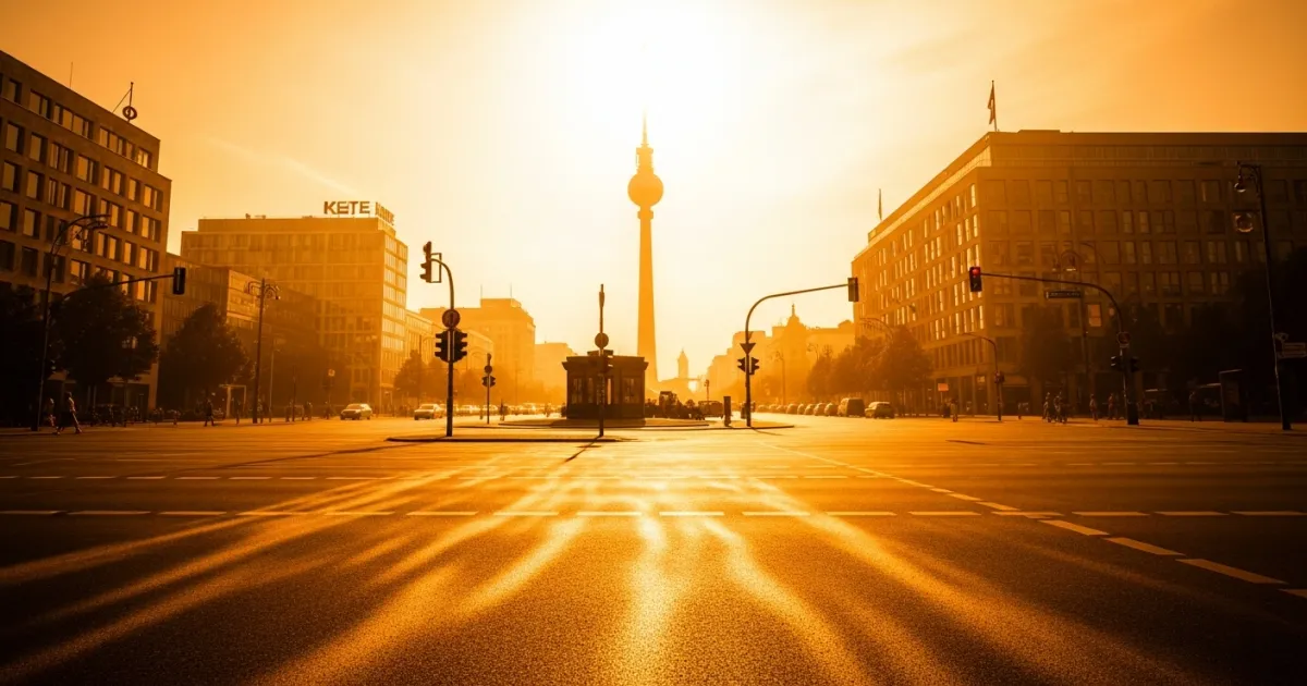 German Weather Service Issues Heat Warning for Berlin