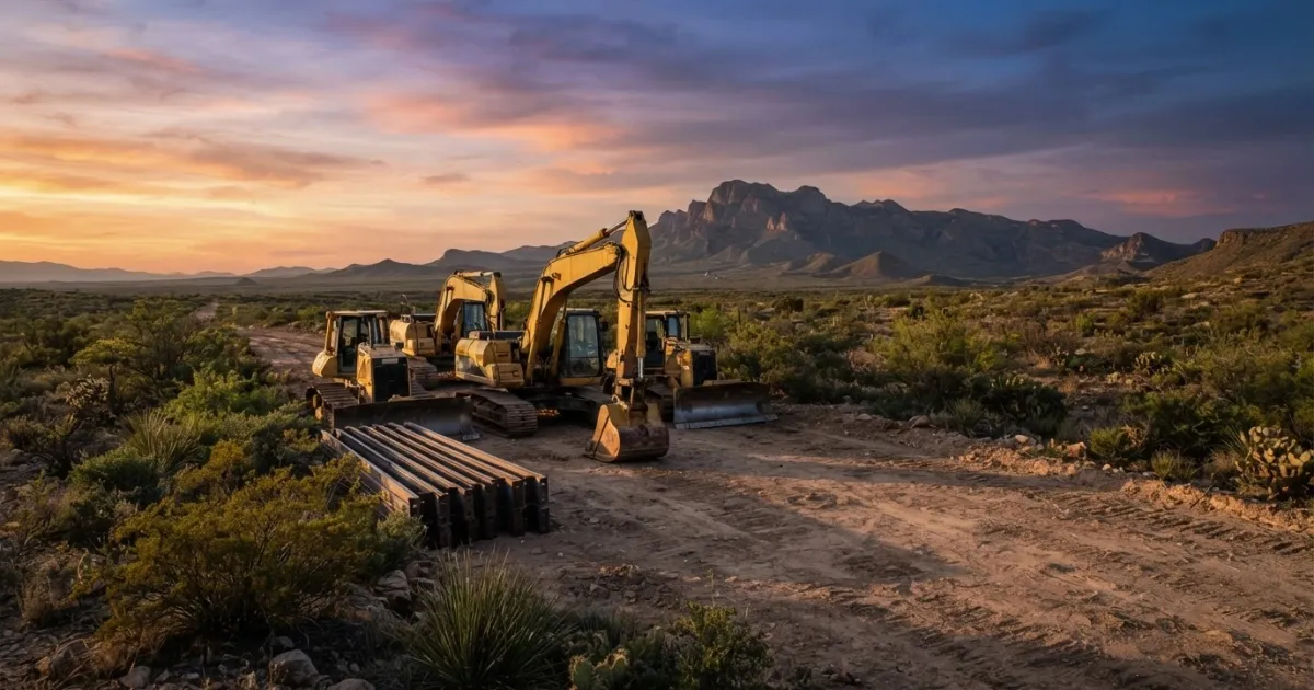 U.S. Customs and Border Protection Halts Construction in Big Bend National Park