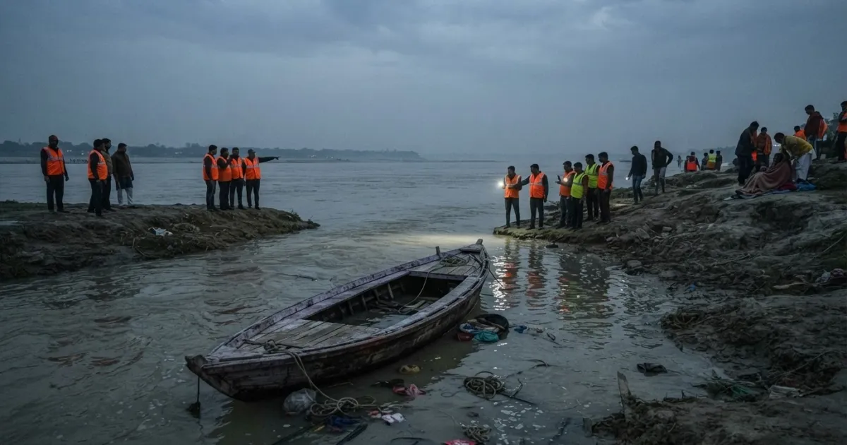 Tragedy in Bihar: Multiple Children Dead After Boat Capsizes in Ganga River