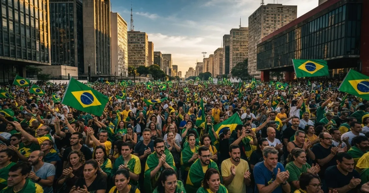 Protesters Gather Across Brazil on Independence Day to Criticize Supreme Court