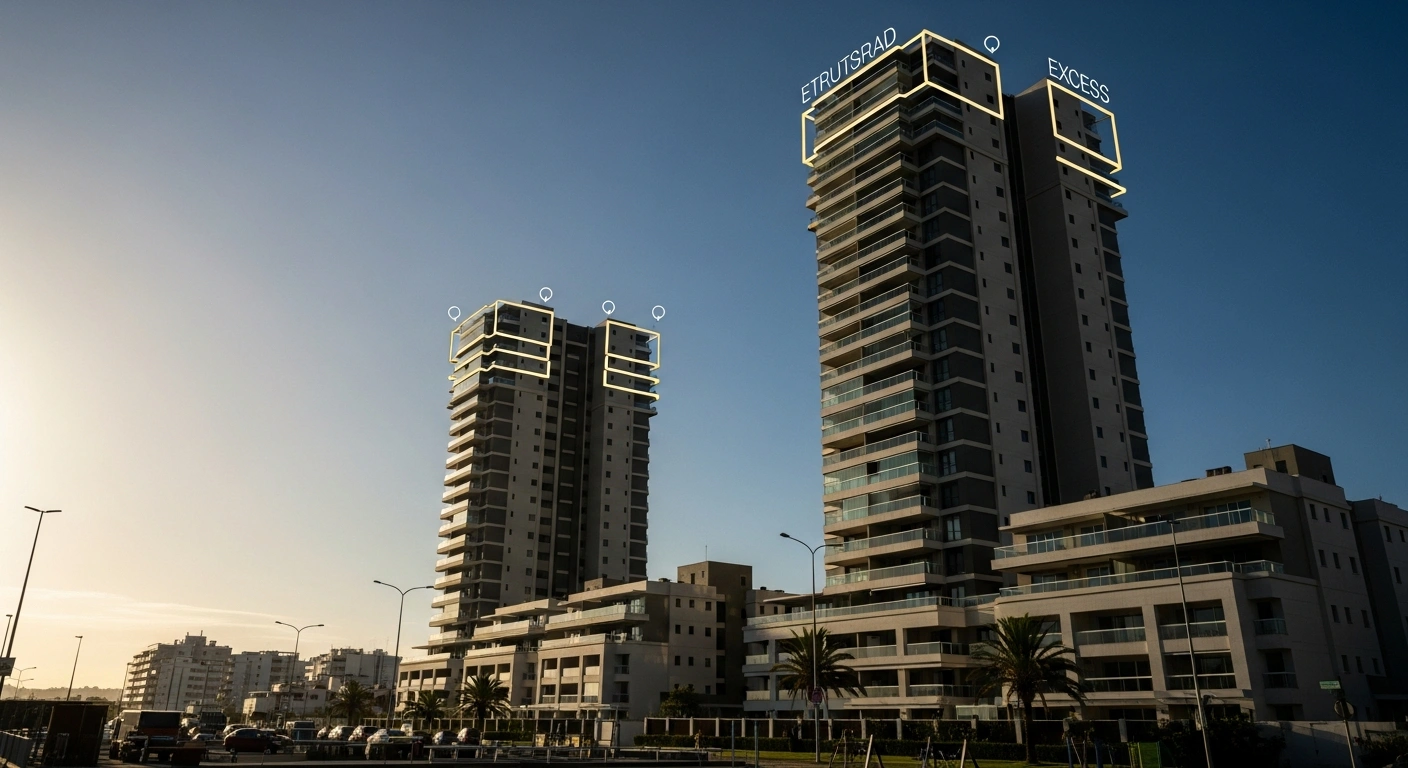 A modern luxury residential building in São Luís, Brazil, faces a court-ordered demolition of its top two floors due to zoning violations.