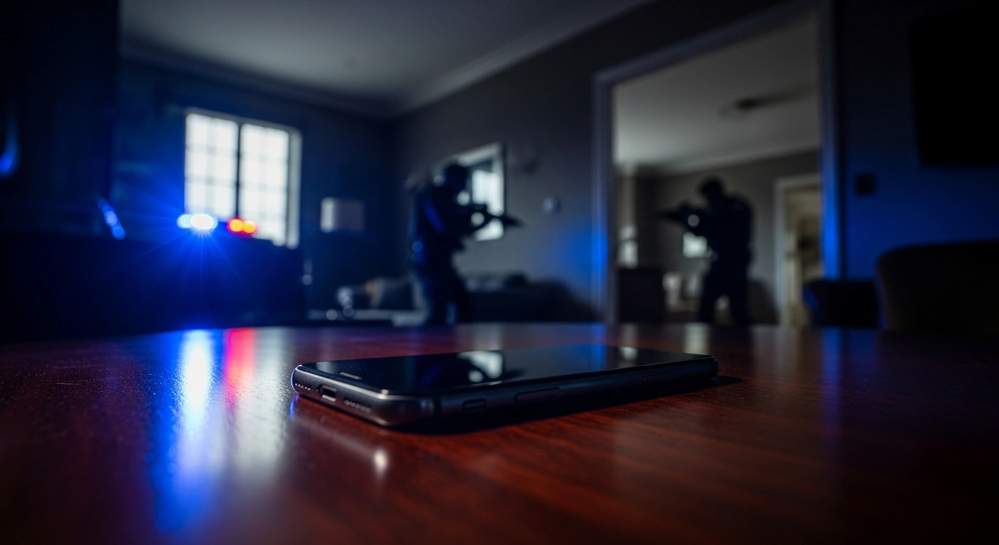 Brazilian police officers conduct an arrest during Operation Vernix as part of an investigation into a money laundering scheme linked to organized crime.