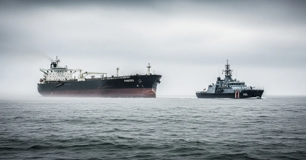UK Authorities Intercept Russian-Linked Tanker in English Channel