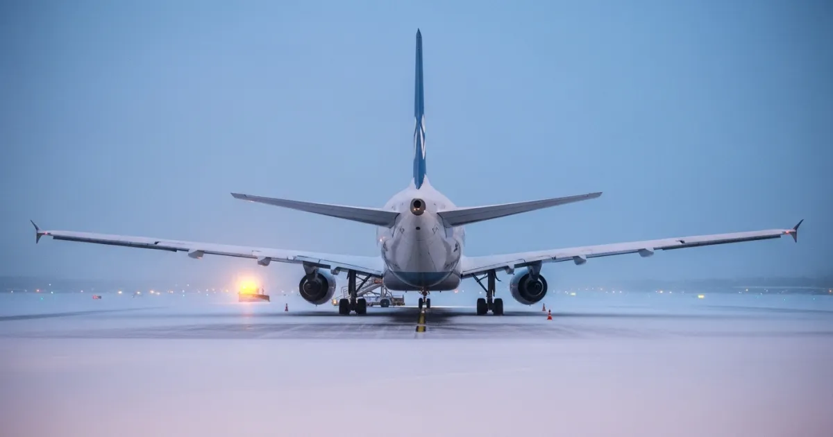 Heavy Snowfall Grounds Dozens of Flights at Brussels Airport