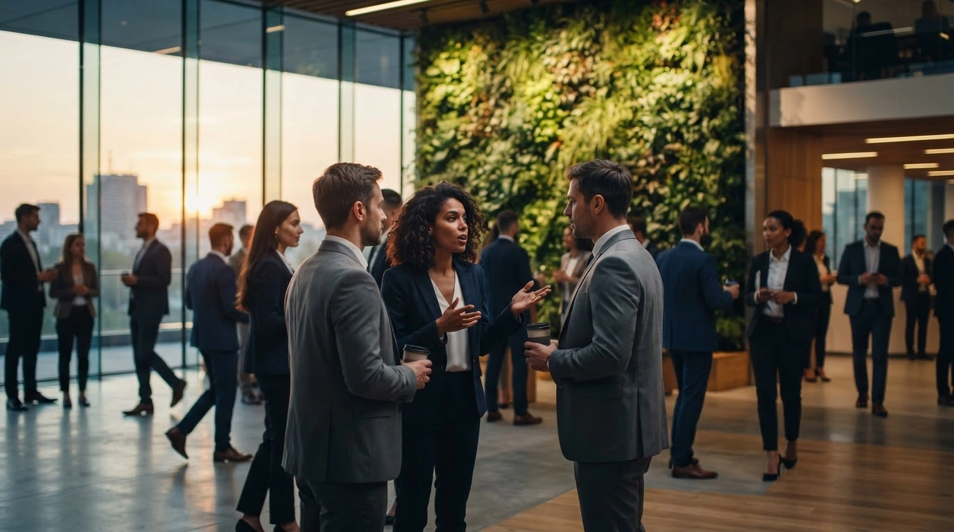 International experts and policymakers gather at a climate change summit in Bucharest to discuss green economy solutions and sustainable development.
