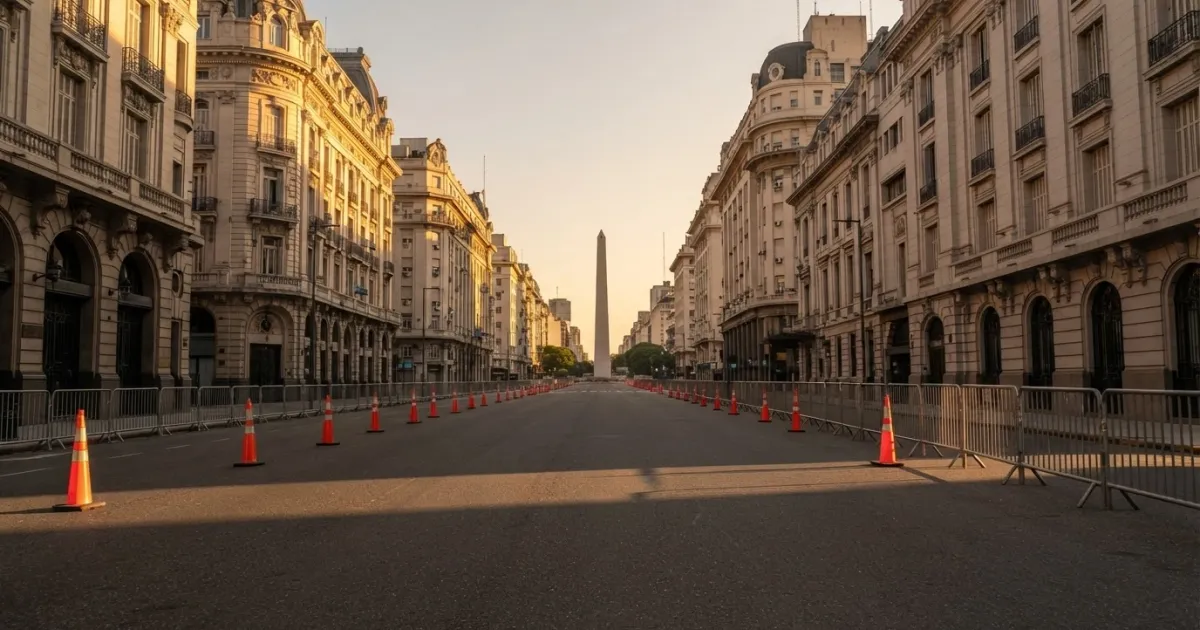 Buenos Aires Announces Traffic Restrictions for Upcoming Sporting Event