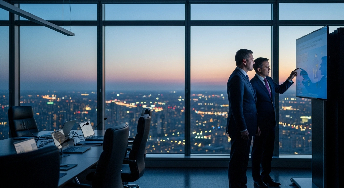 Canadian Minister François-Philippe Champagne engages in a diplomatic discussion with Chinese officials regarding bilateral trade and economic cooperation.