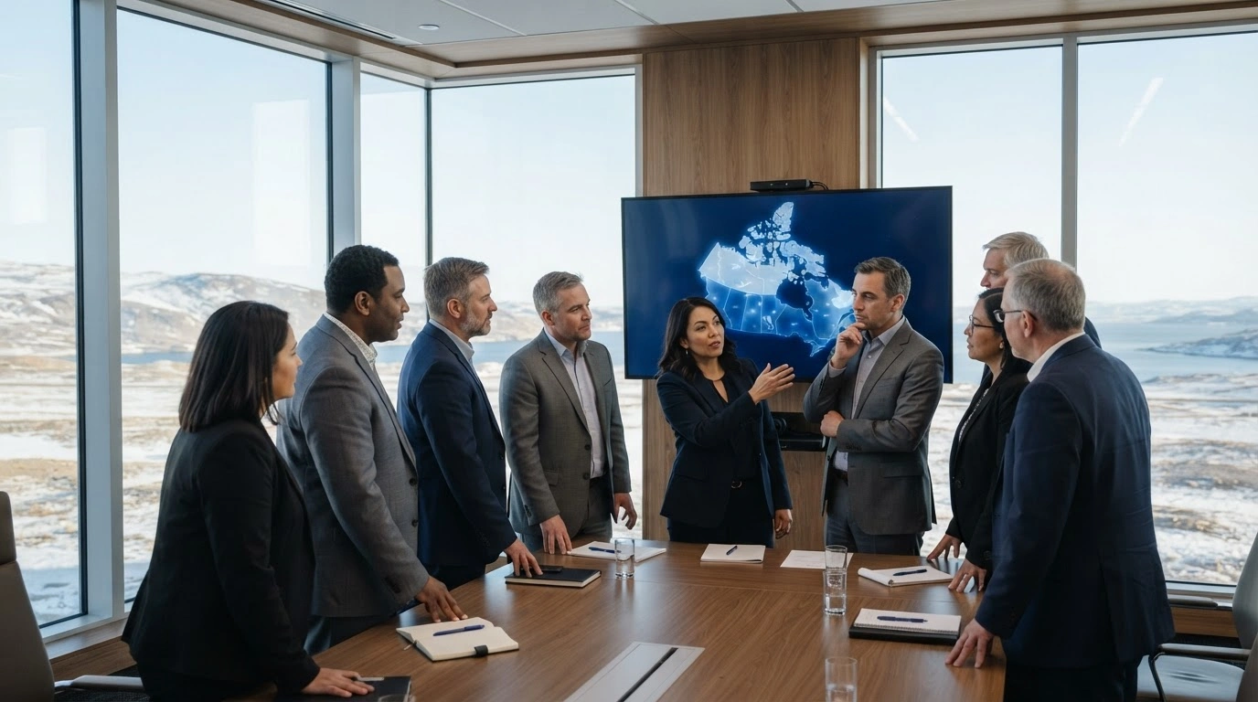 Federal, provincial, and territorial ministers meet in Iqaluit to discuss a new agreement to reduce internal trade barriers across Canada.