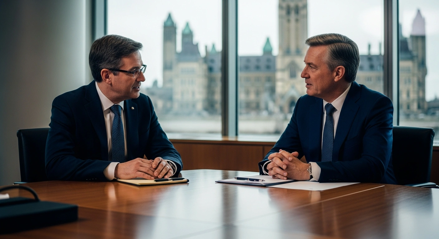 Canadian Foreign Affairs Minister Anita Anand and Turkish Foreign Minister Hakan Fidan hold a high-level diplomatic meeting in Ottawa to discuss bilateral relations and NATO security.