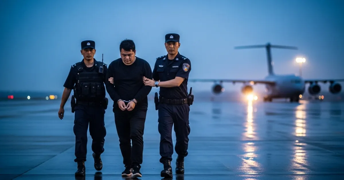 Key Figure in Chen Zhi Criminal Gang Extradited from Cambodia to China