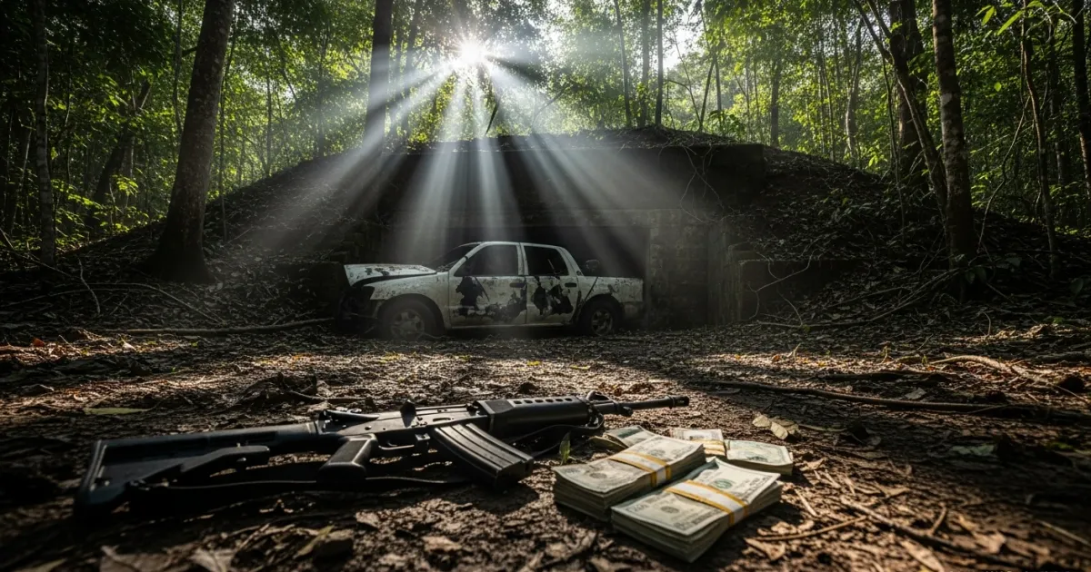 Fortified Narco Bunker Dismantled in Chiapas, Four Arrested