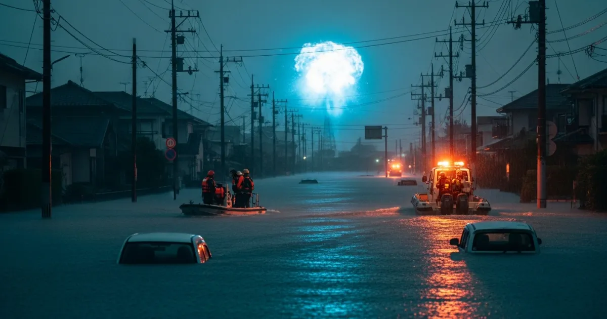 Record Rainfall Triggers Severe Flooding and Emergency Warnings in Chiba, Japan