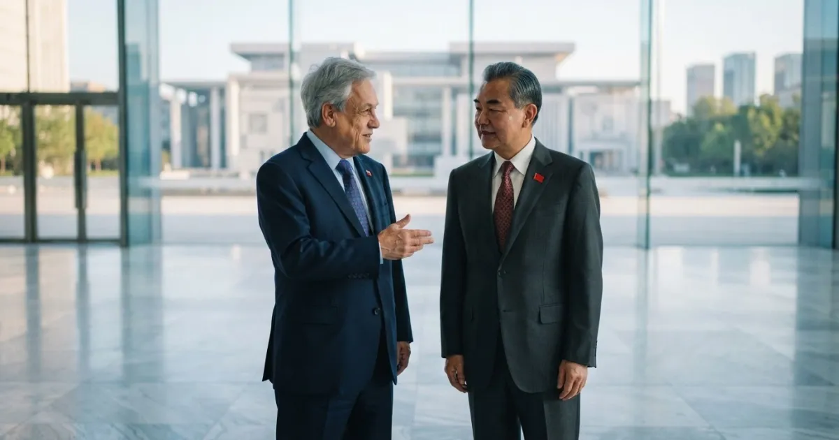 Chilean Foreign Minister Alberto van Klaveren Begins Official Visit to China
