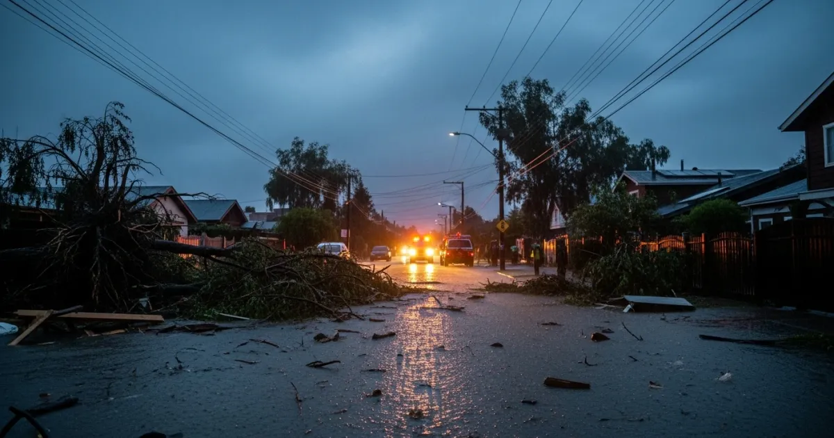 Powerful Storm System Leaves Three Dead and Causes Widespread Damage Across Chile