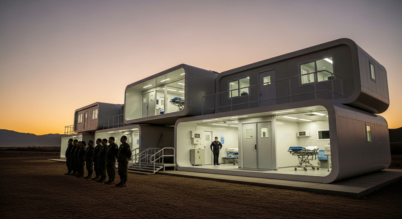 The Chilean Army has deployed a new modular field hospital to enhance national emergency medical response capabilities.