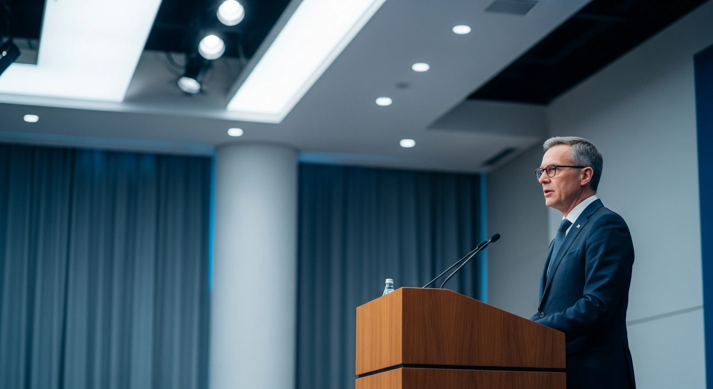 Chinese Foreign Ministry spokesperson Mao Ning speaks at a press conference regarding international diplomacy and the Middle East conflict.