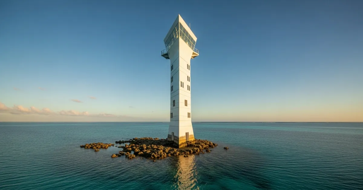 China Completes 100-Metre Atmospheric Observation Tower in South China Sea