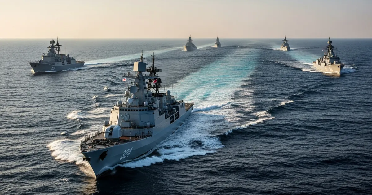 Chinese and Russian Navies Launch Joint Maritime Exercises