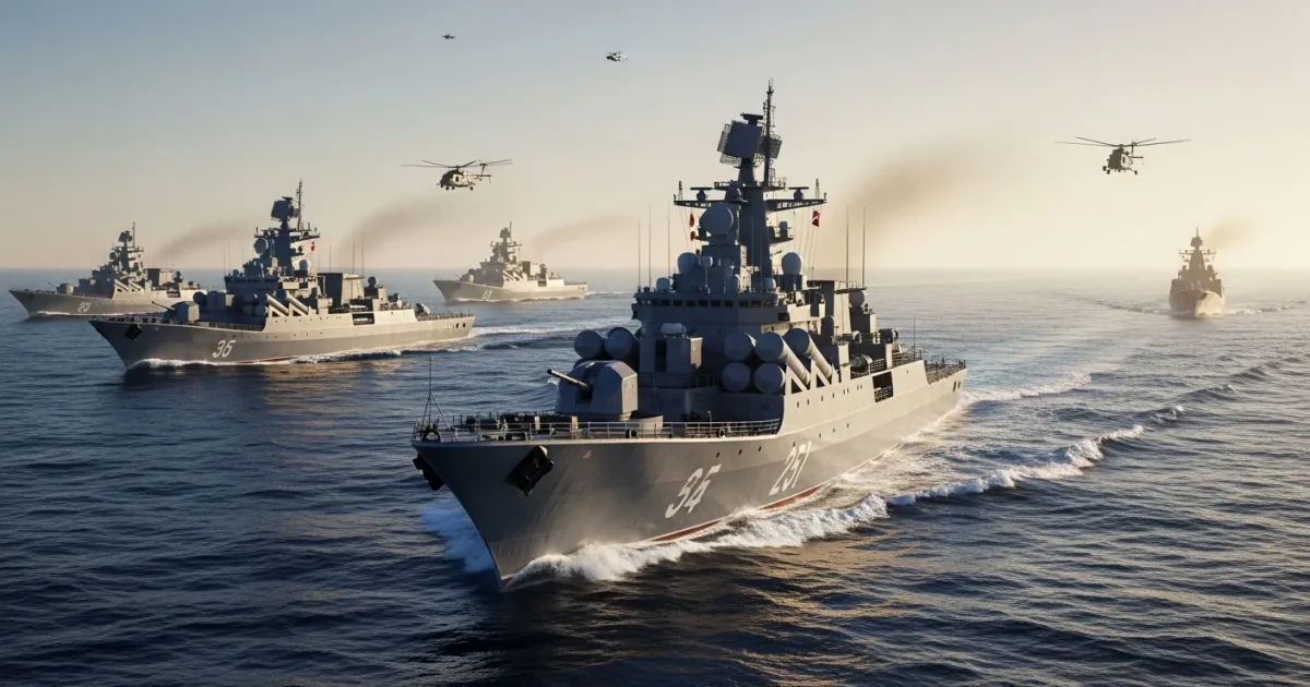 Russia and China Commence 'Joint Sea-2026' Naval Exercises in the Yellow Sea