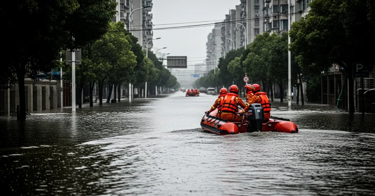 Emergency Rescue Operations Intensify as Heavy Rains Trigger Flooding in Southern China