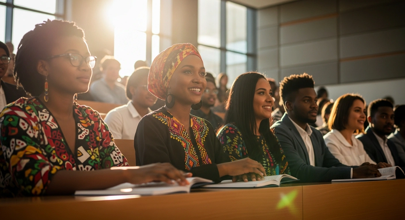 University students from across South Africa participate in the Chinese Bridge proficiency competition at the University of the Western Cape to celebrate cultural and educational ties.