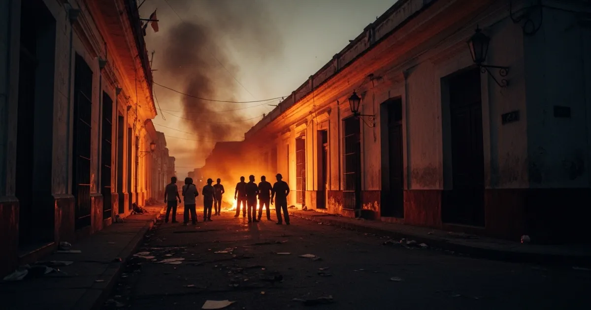 Protesters Target Communist Party Office in Morón, Cuba Amid Economic Unrest