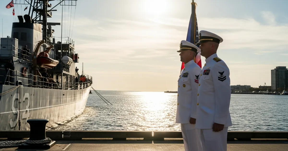 Rear Adm. Matthew Lake Assumes Command of First Coast Guard District