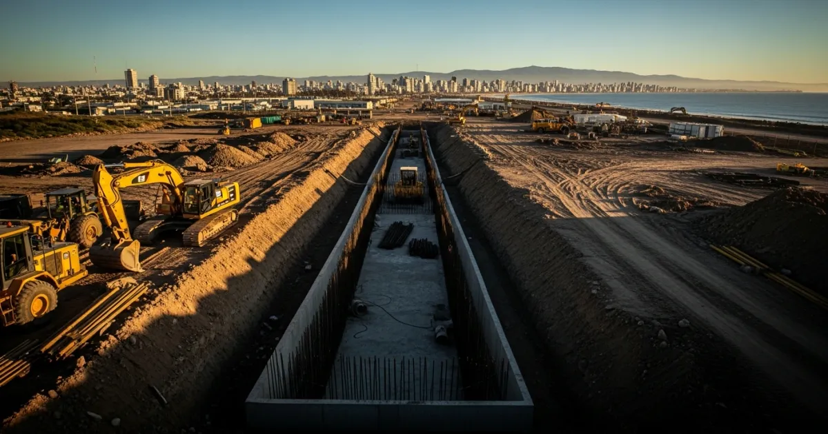 Governor Ignacio Torres Launches Major Storm Drainage Project in Comodoro Rivadavia