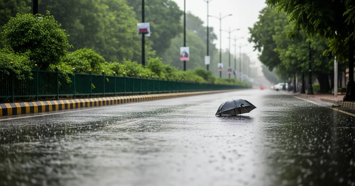 Monsoon Showers Bring Relief to Delhi as Humidity Levels Drop