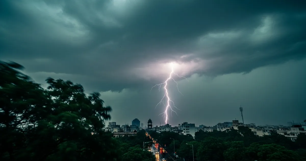 IMD Issues Red Alert for Delhi Amid Severe Weather Forecast