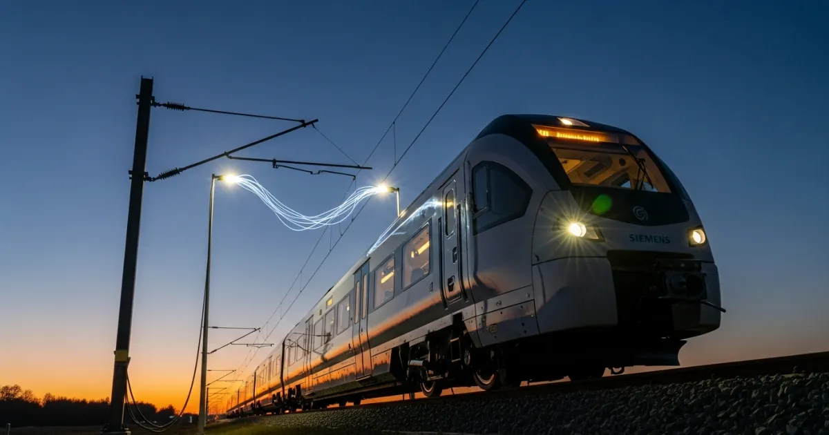 Denmark Activates First Battery Train Charging Facilities on Skjern–Holstebro Line