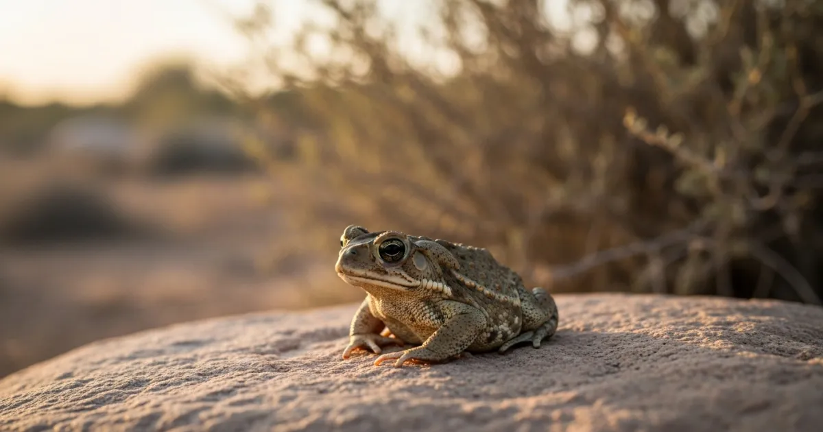 Researchers Document Rare Dhofar Toad Behavior in Saudi Arabia's Nature Reserves