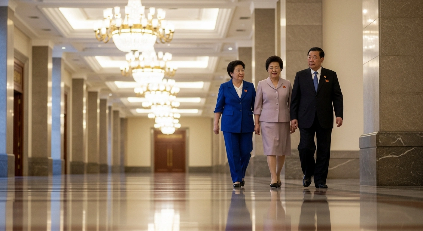 A high-level delegation from the DPRK meets with Chinese officials in Beijing to commemorate the 65th anniversary of their treaty of friendship.