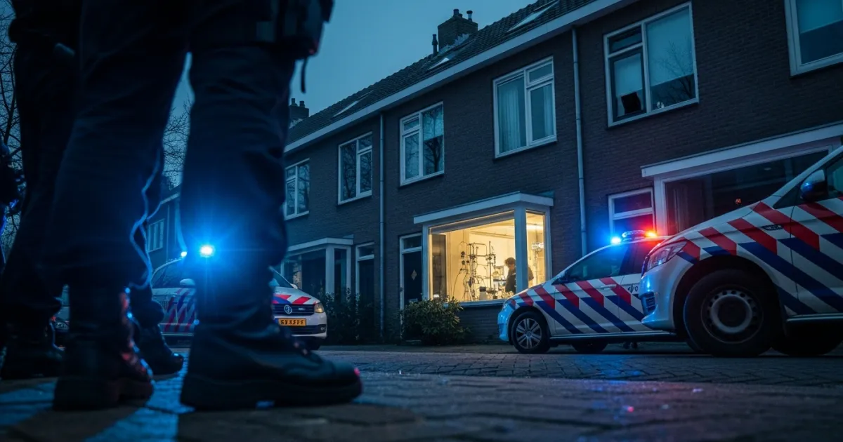 Police Dismantle Illicit Drug Laboratory in The Hague
