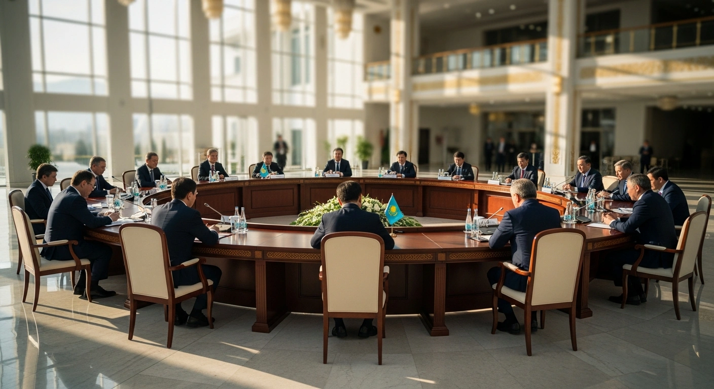 Heads of government from EAEU member states meet at the Eurasian Intergovernmental Council in Almaty to discuss economic integration.