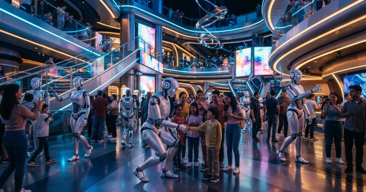 World's First Large-Scale Embodied AI Theme Park Opens in Zhuhai