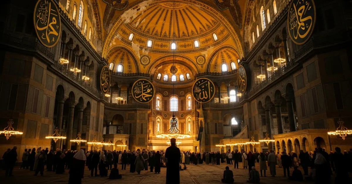 President Erdoğan Commemorates 573rd Anniversary of Constantinople Conquest at Hagia Sophia
