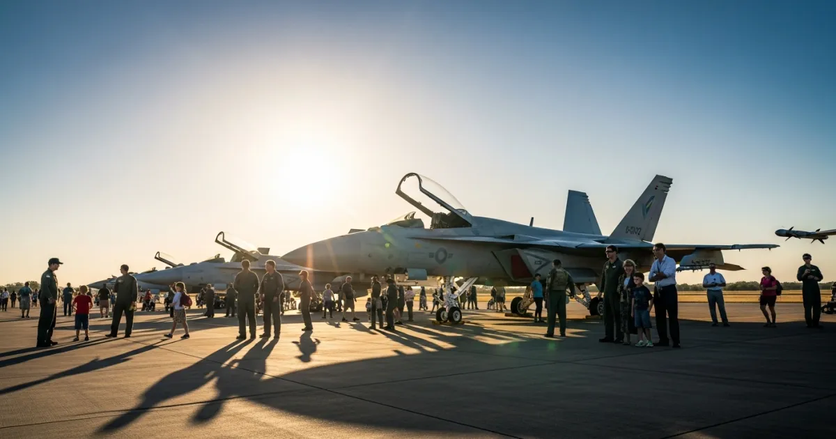 Capacity Crowd Attends Exercise Pitch Black 2026 Open Day in Darwin