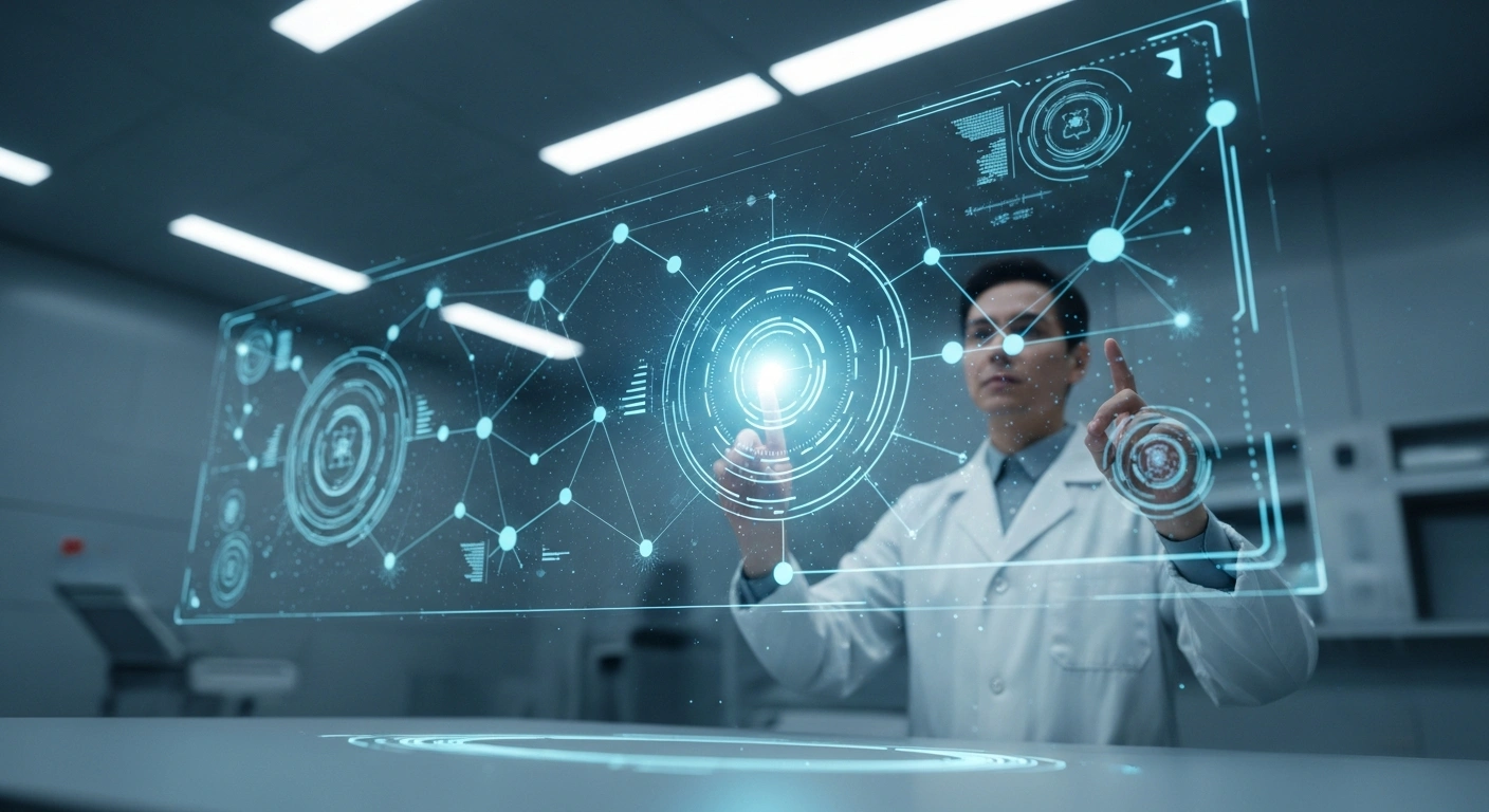 A researcher monitors a digital data platform designed by the FDA to streamline the reporting and surveillance of adverse health events.