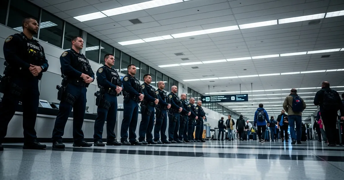 President Trump Threatens to Deploy Immigration Officers to Airports Amid Funding Standoff
