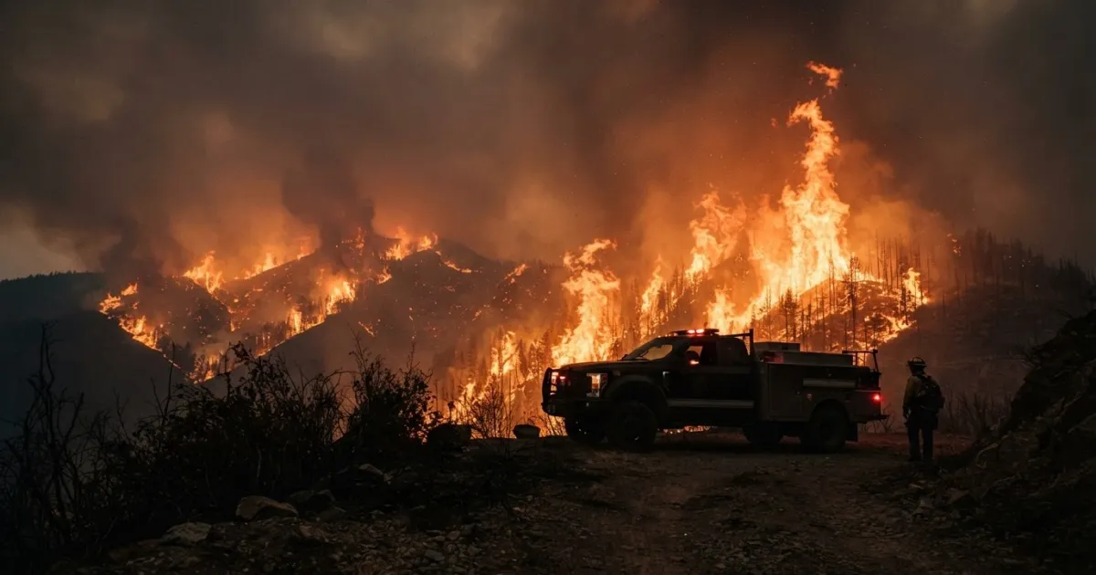 FEMA Issues Disaster Declaration for Oregon's Fielder Mountain Fire