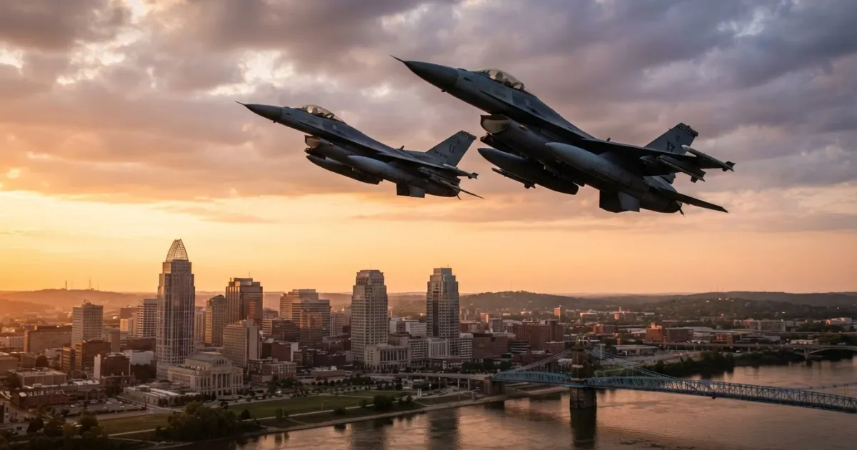 NORAD Fighter Jets Intercept Aircraft Near Trump Rally in Cincinnati