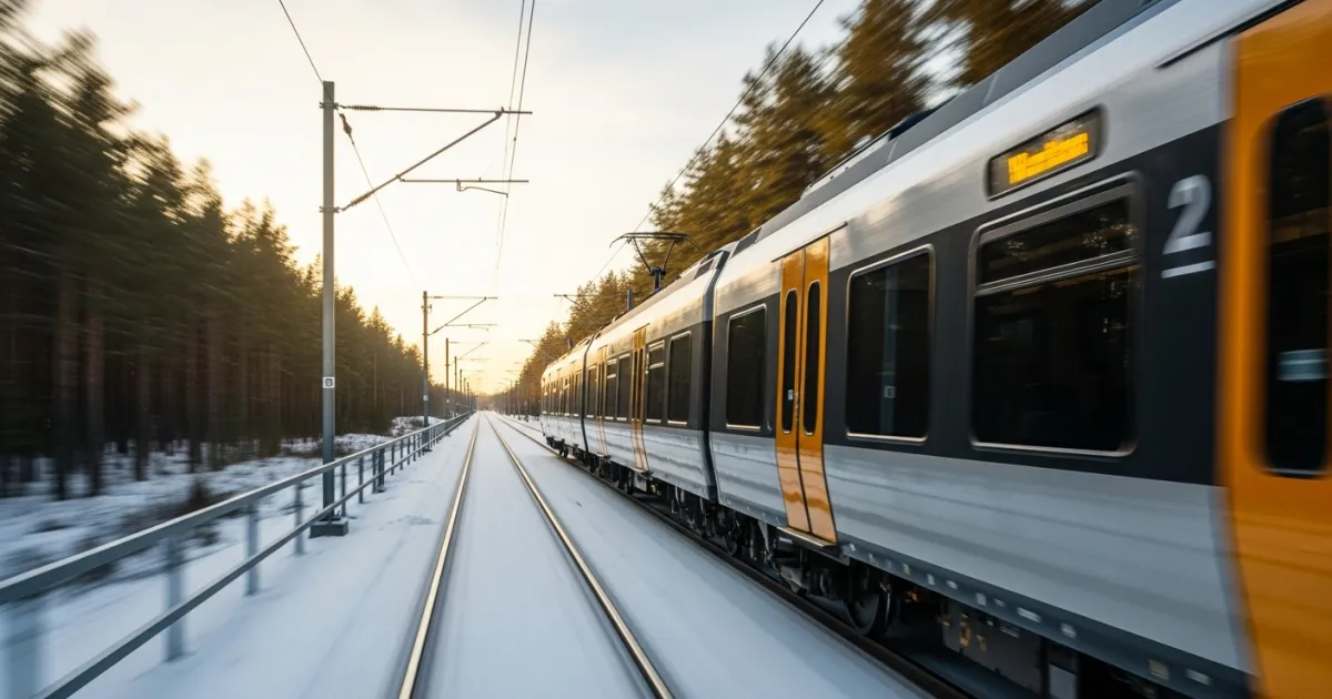 Finland's VR Unveils New Sm7 Electric Commuter Trains