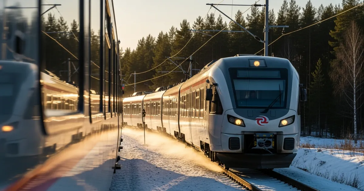 VR Unveils New Sm7 Electric Commuter Trains for Finland