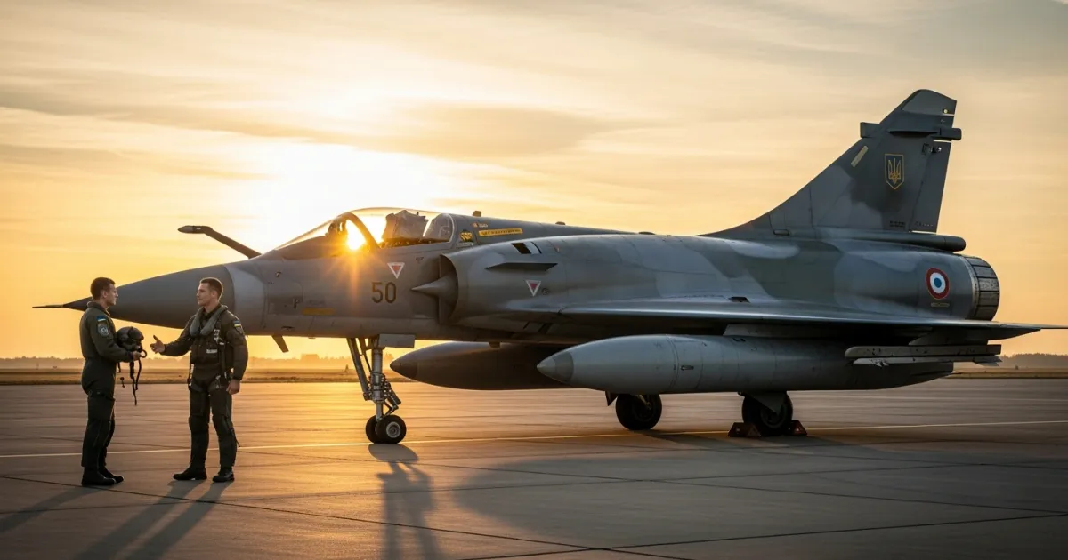 France Reportedly Set to Deliver Two Additional Mirage 2000 Fighters to Ukraine by Q1 2026