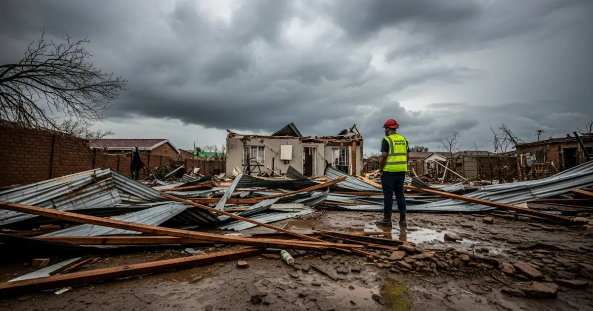 Severe Storms Cause Widespread Damage and Displacement in South Africa's Free State