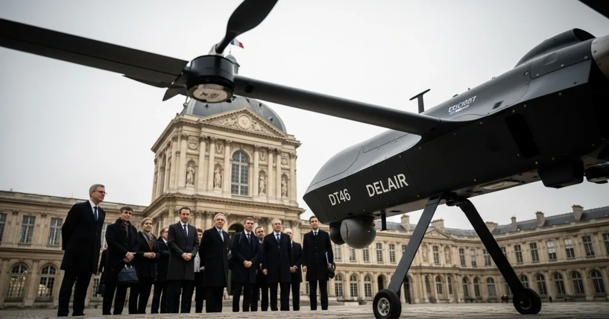French Army Showcases Next-Gen Tactical Drones in Paris
