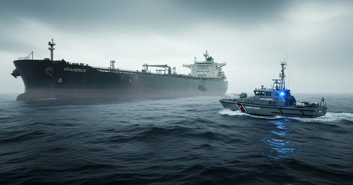 French Authorities Seize Oil Tanker Linked to Russian Shadow Fleet